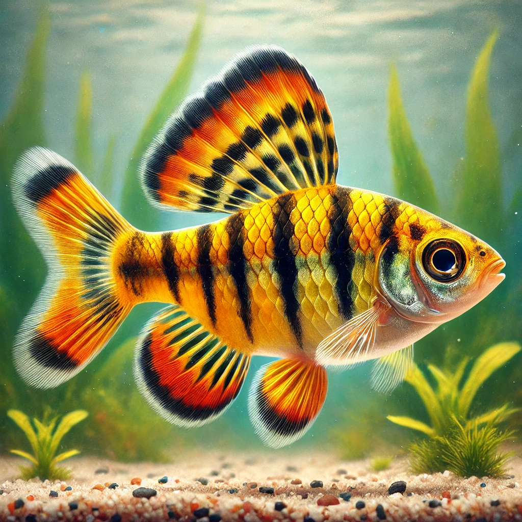 Barbus cumingi Bärtig von Ceylon