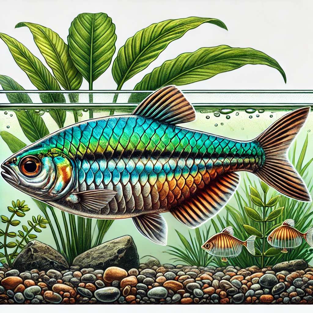 Barbus daruphani Druphani bärtig