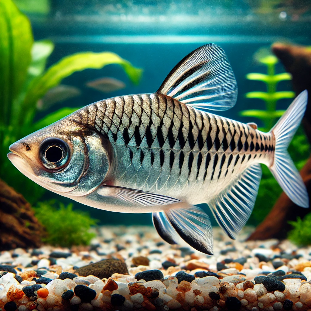 Barbus melanympyx Bärtiger Melarympyx