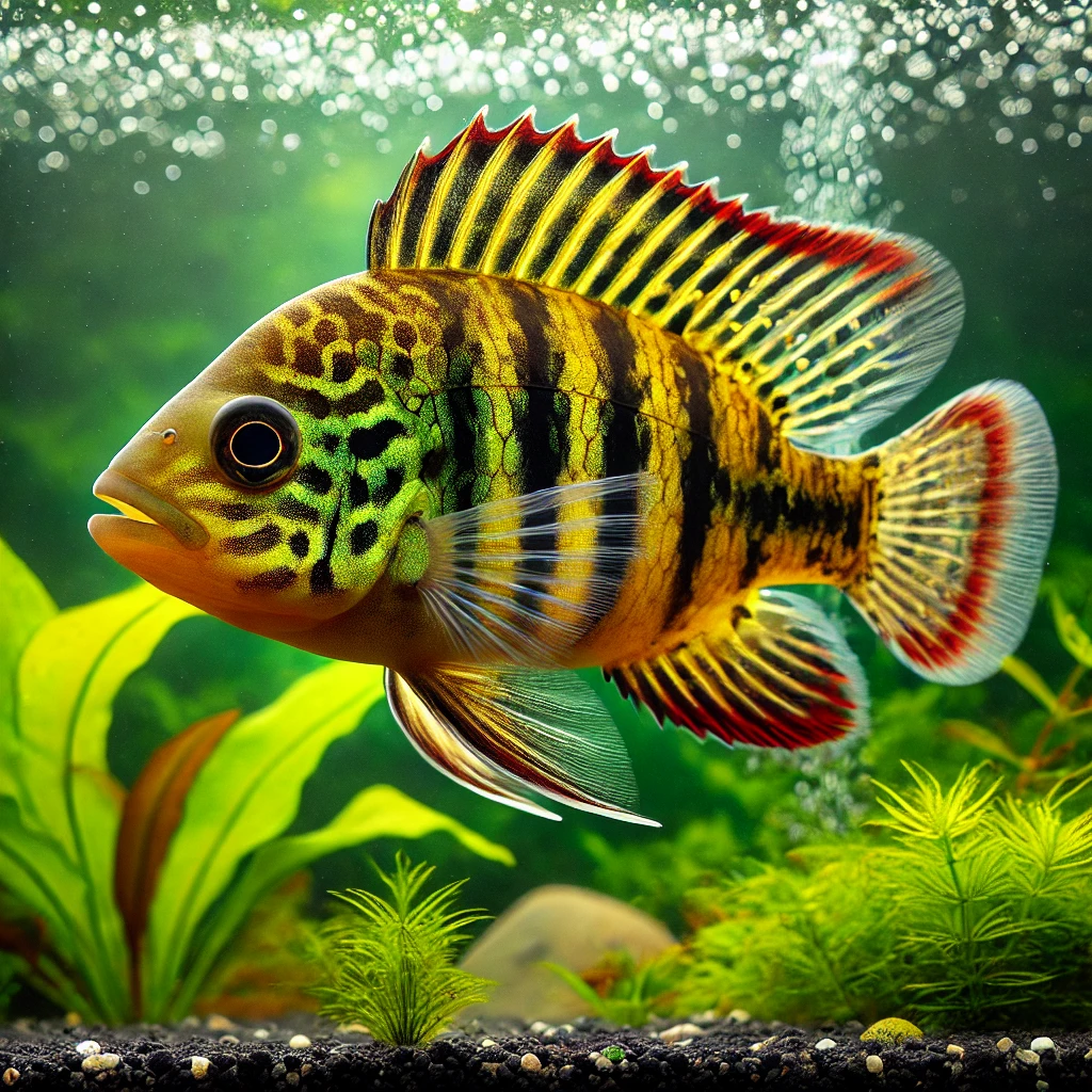 Barbus semifasciolatus Messing bärtig