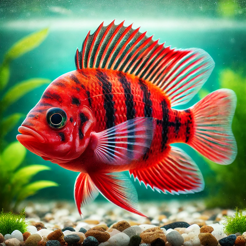 Barbus tetrazona rouge Roter Sumatra