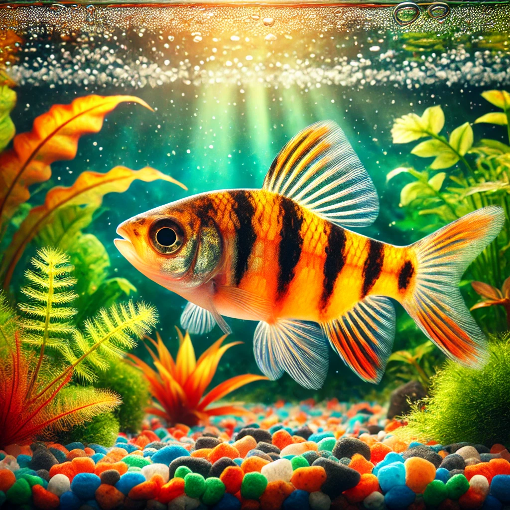 Barbus tetrazona Sumatra bärtig