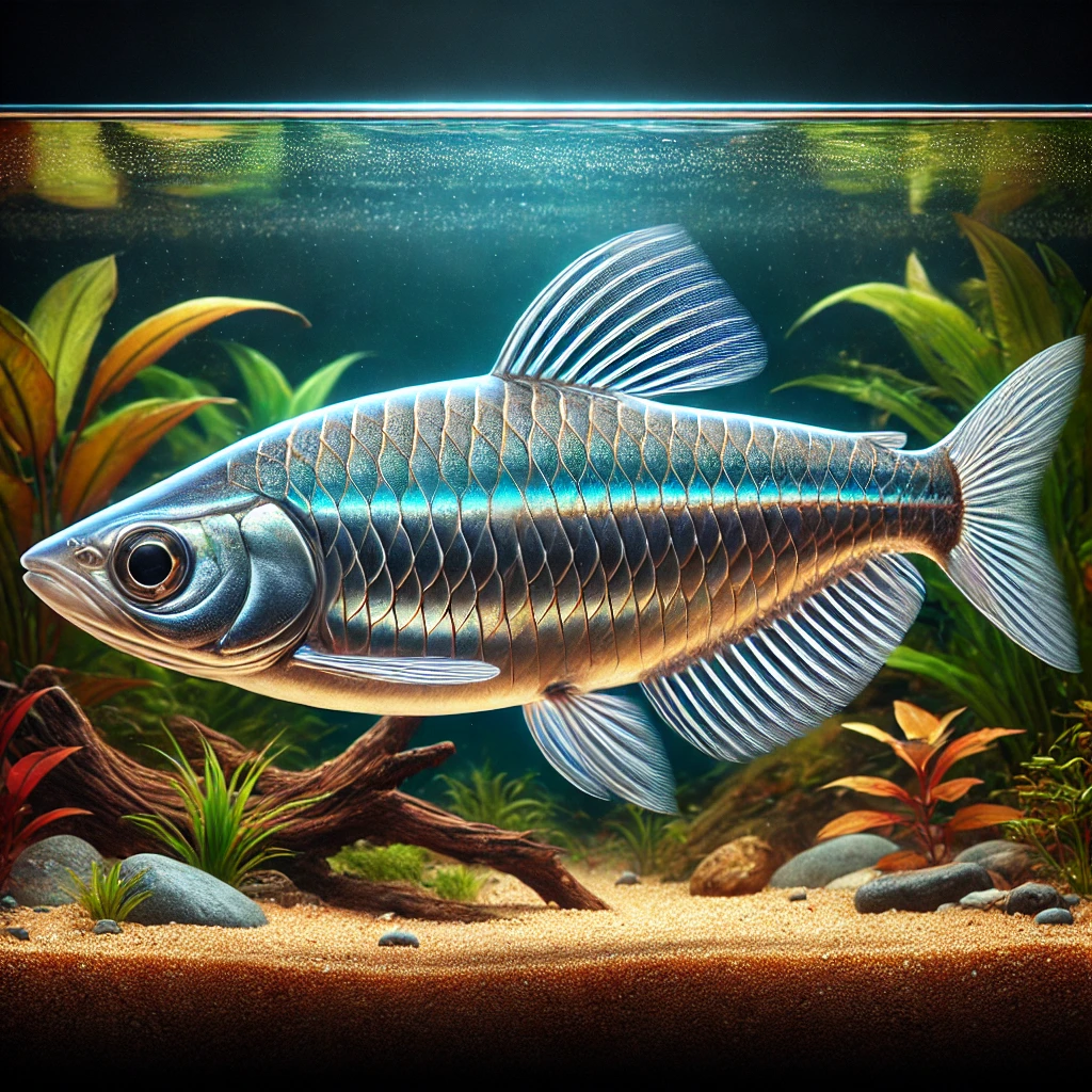 Barilius christyi Goldener Mund