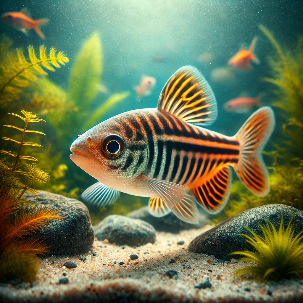 Botia striata Loche gestreift