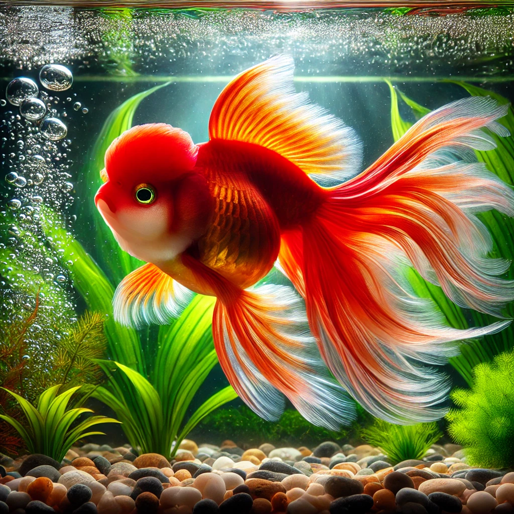 Carassius auratus rouge Goldfisch