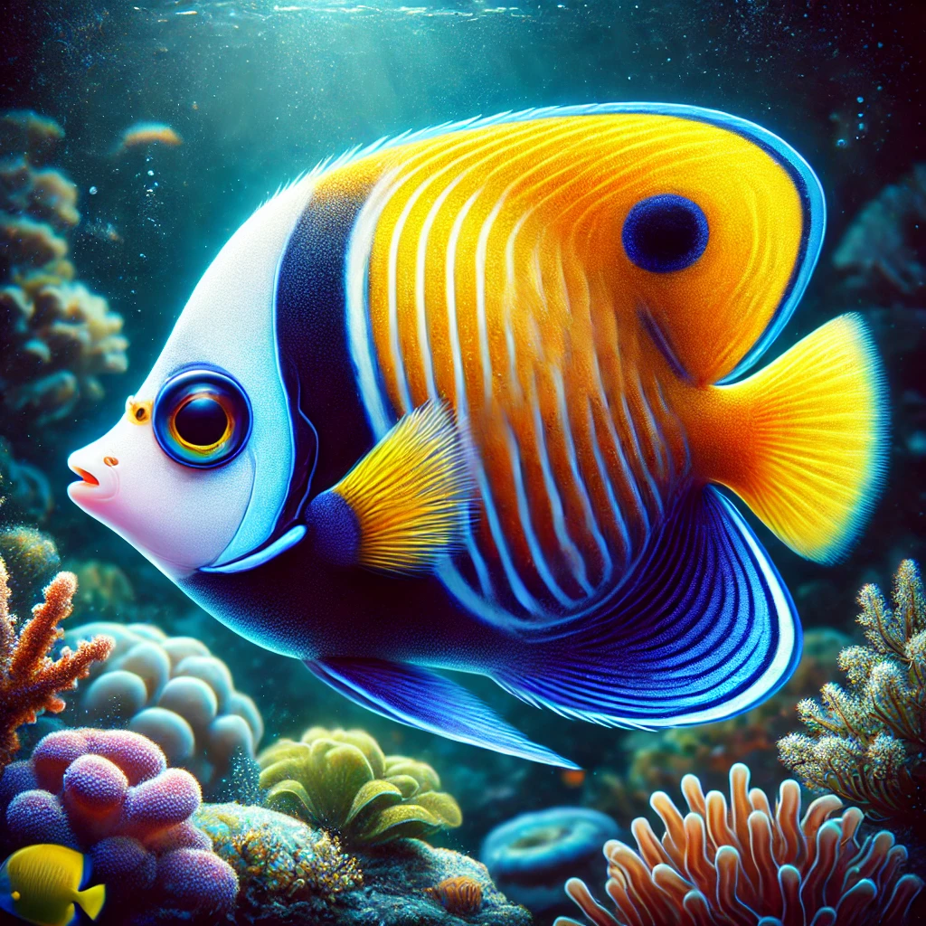 Centropyge bicolor Zwei -tone