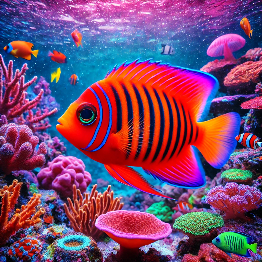 Centropyge loriculus Extravagant