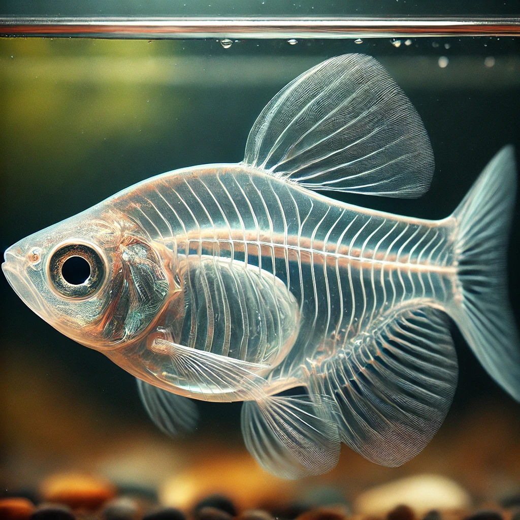 Chanda ranga Glasfische