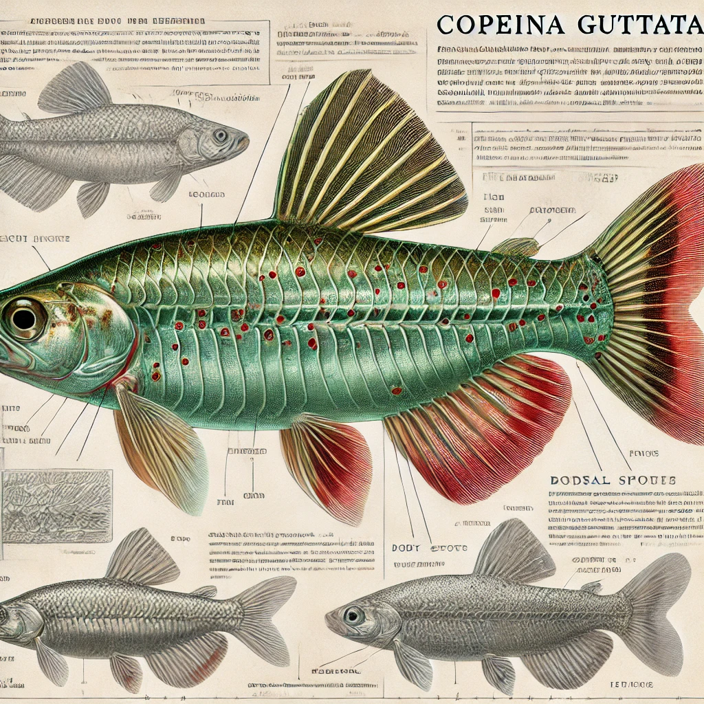 Copeina guttata Redded Copéina