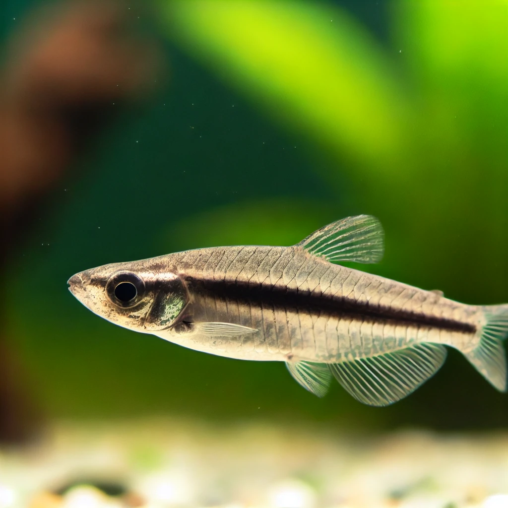 Crossocheilus oblongus Schwarzer Strahlbart