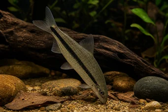 Anostomus spiloclistron Falsch Anostomus mit drei Plätzen