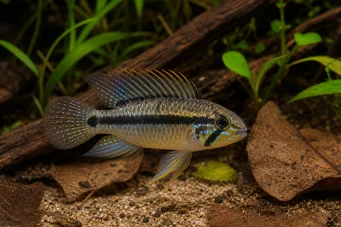Apistogramma viejita (Zwergcichlid mit schwarzem Hals)