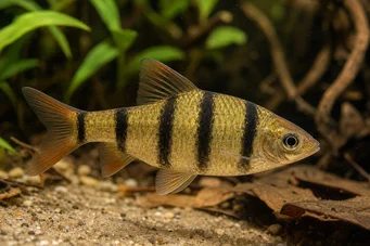 Barbodes pentazona (Fünf -Band -Bart)