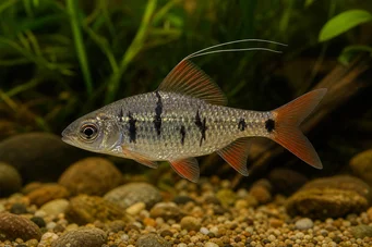 Barbus filamentosus (Dunkle Stellen)