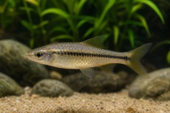 Barbus vittatus (Vittatus bärtig)