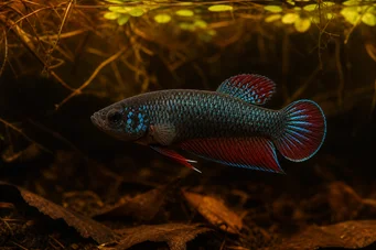 Betta splendens imbellis Friedlicher Betta