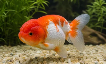 Carassius auratus lion (Löwenkopf)