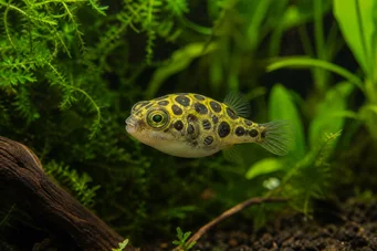 Carinotetraodon travancoricus (Zwerg Tetraodon)