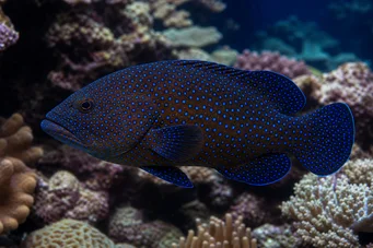 Cephalopholis argus (Zackenbarsch)