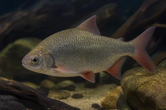 Distichodus affinis Rote Flossen distichodus