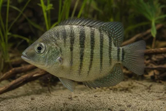 Etroplus suratensis Grüne Chromid