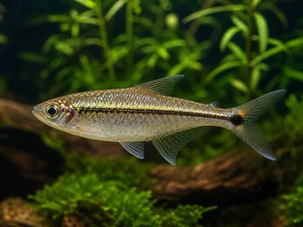 Hemigrammopetersius pulcher Afrikanischer Tetra-geboren