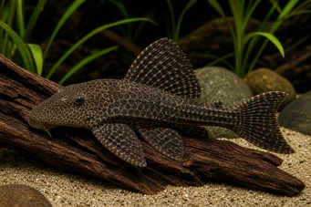 Hypostomus plecostomus Pleco, Waschmaschine, saugen