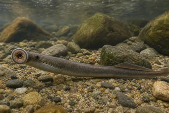 Lampetra wilderi Amerikanischer Neunauge