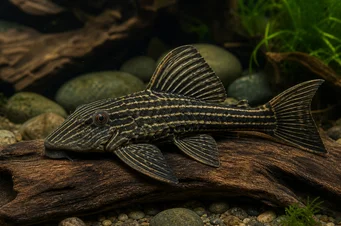 Panaque nigrolineatus (Königliche Panik)