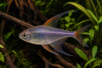 Phenacogrammus huloti (Kongo Tetra mit schwarzen Bändern)