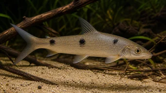 Pseudanos trimaculatus (Drei Plätze Leporinus)