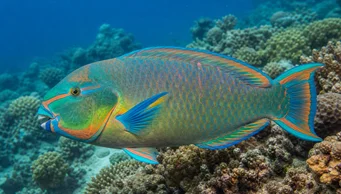 Scarus guacamaia Regenbogenpapagei