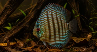 Symphysodon aequifasciatus Diskusbraun