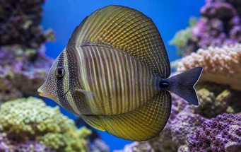 Zebrasoma desjardinii Der Chirurg-