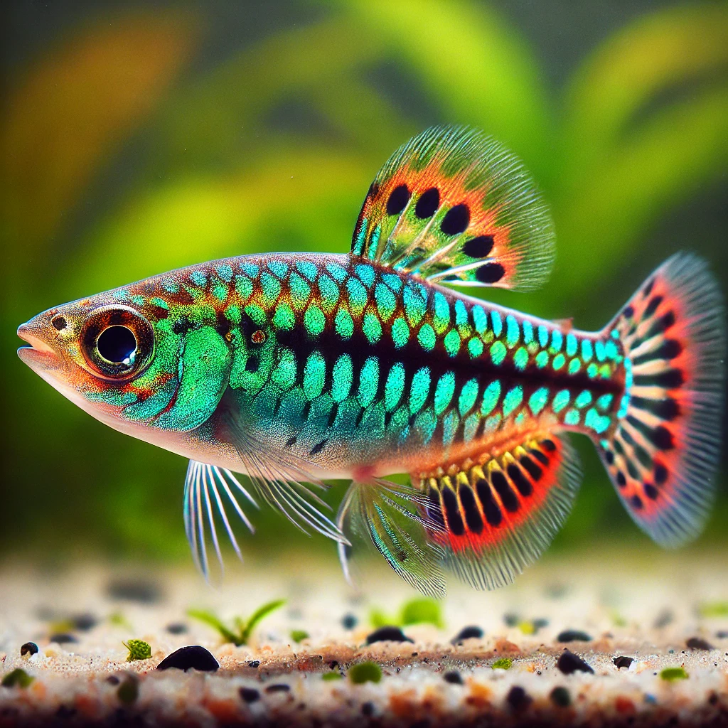 Pachypanchax playfairii Gepunktete Panchax