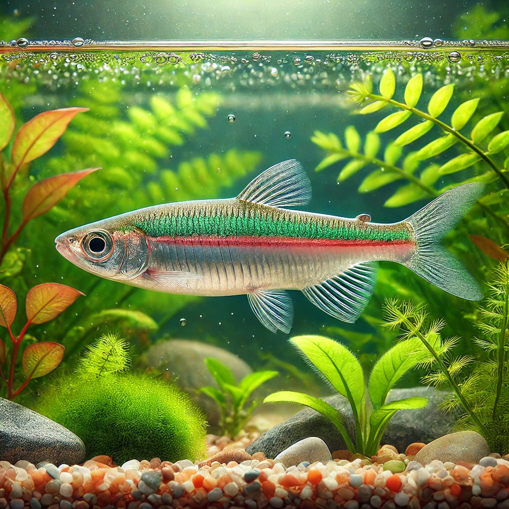 Rasbora borapetensis Rot -tailed