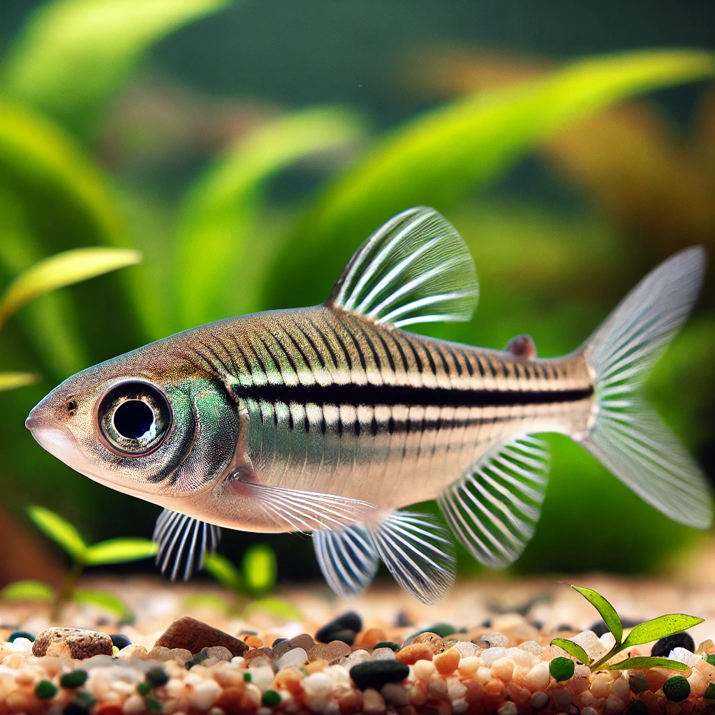 Rasbora trilineata Rasbora Schere